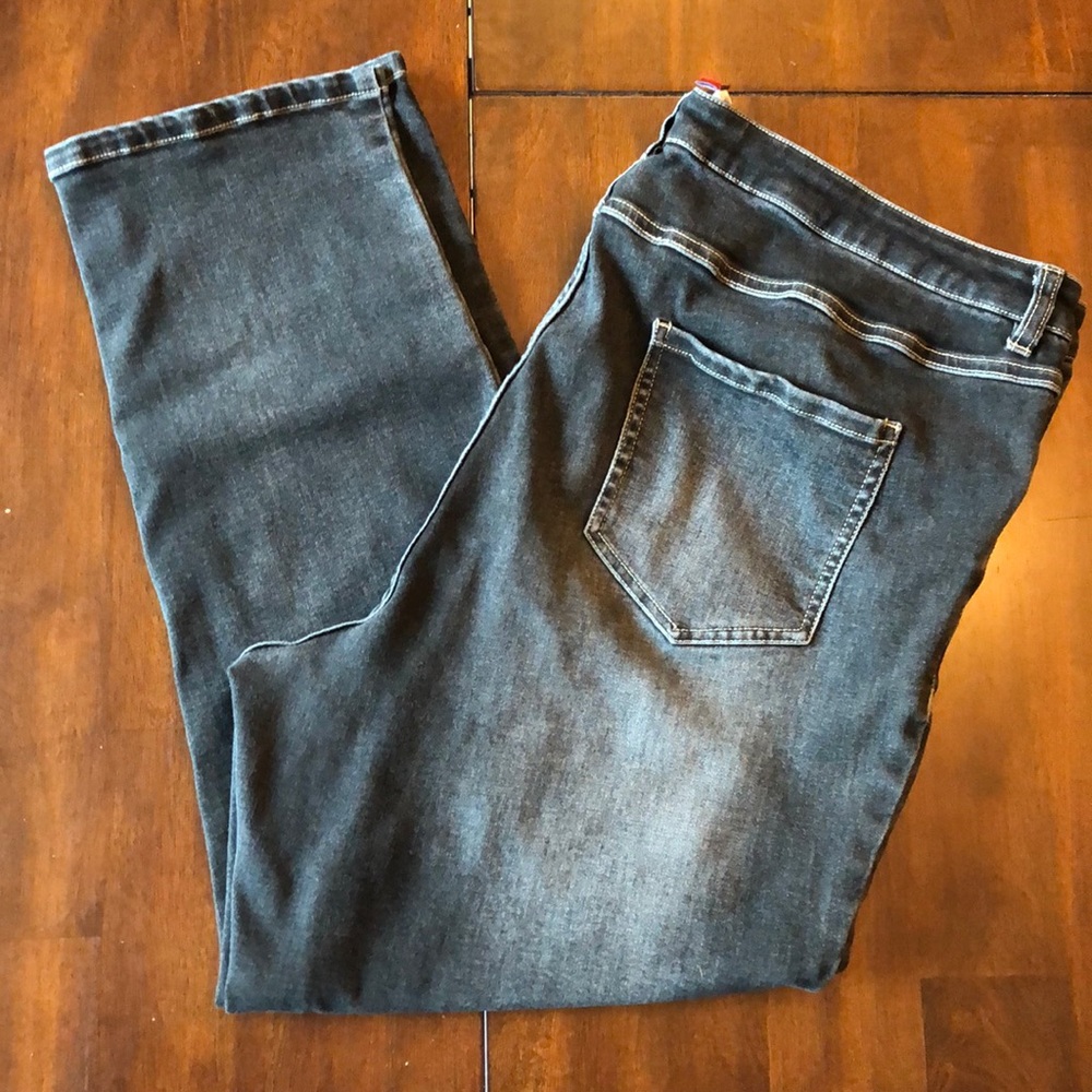 Universal Standard Distressed Black Jeans 20